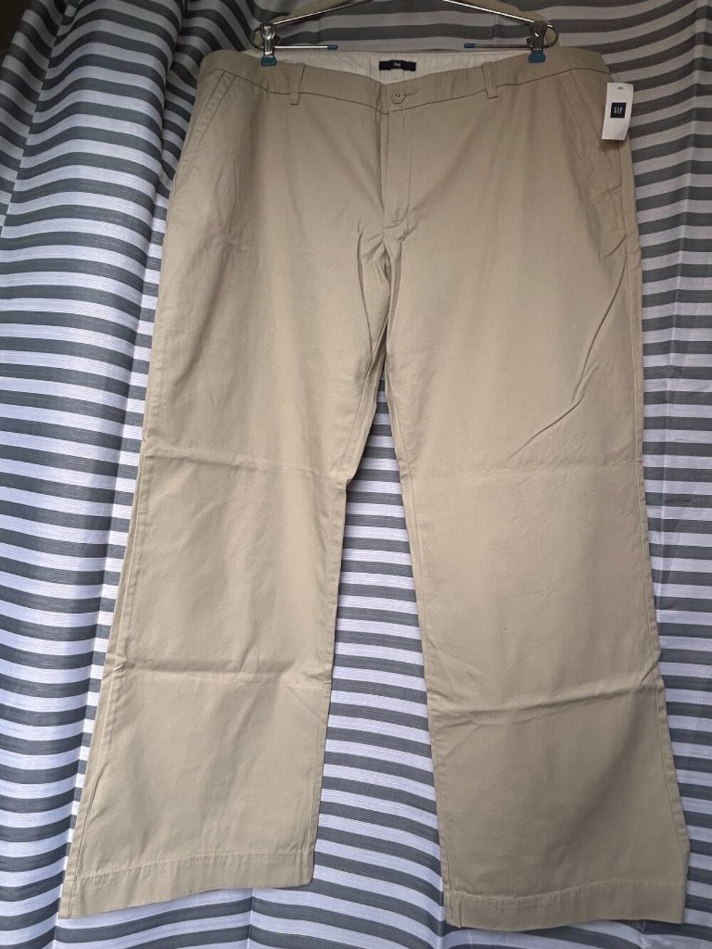 Gap Women's Khaki Chino Pants Size 20 Regular Tan Beige NWT